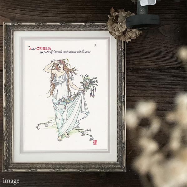Opheliaʥեꥢ Flowers from Shakespeares Garden  륿쥤 1906ǯ  | 2035