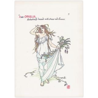 Opheliaʥեꥢ Flowers from Shakespeares Garden  륿쥤 1906ǯ  | 2035