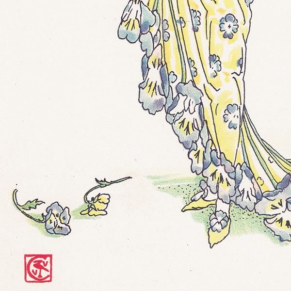 Pansiesʥѥ󥸡 Flowers from Shakespeares Garden  륿쥤 1906ǯ  | 2037