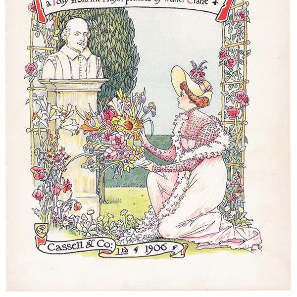 륿쥤 Flowers from Shakespeares Garden 1906ǯ  ⳨    | 2040