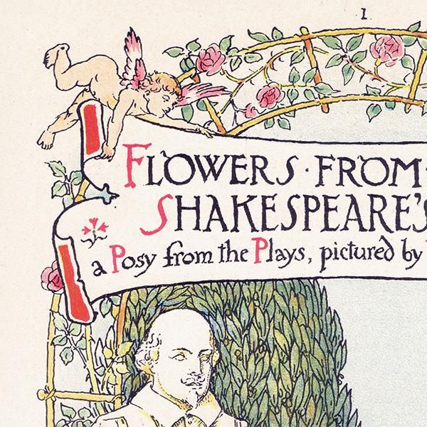 륿쥤 Flowers from Shakespeares Garden 1906ǯ  ⳨    | 2040