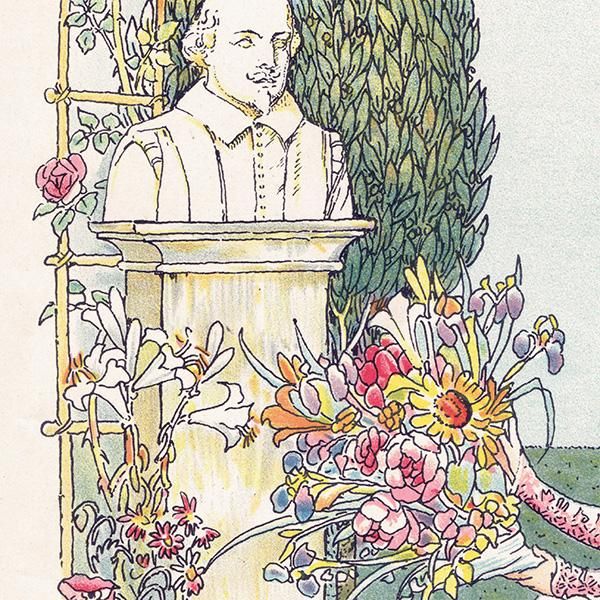 륿쥤 Flowers from Shakespeares Garden 1906ǯ  ⳨    | 2040