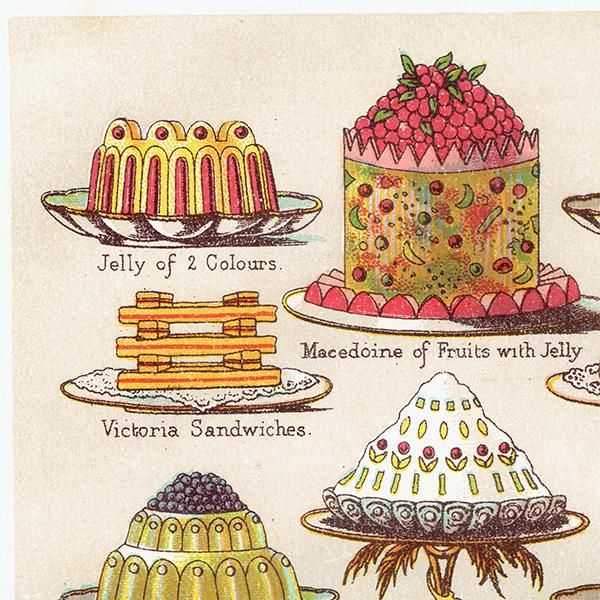 ߥӡȥβܤ JELLIES,CREAMS and SWEET DISHES ꡼ʤɥ 1899ǯ ꥹƥץ 0253