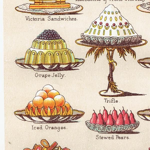 ߥӡȥβܤ JELLIES,CREAMS and SWEET DISHES ꡼ʤɥ 1899ǯ ꥹƥץ 0253