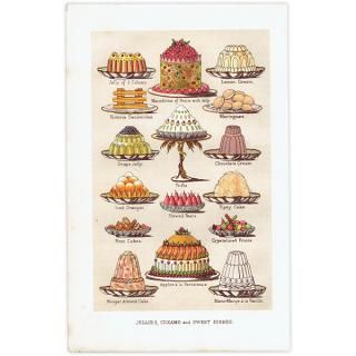 ߥӡȥβܤ JELLIES,CREAMS and SWEET DISHES ꡼ʤɥ 1899ǯ ꥹƥץ 0253