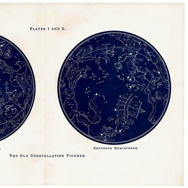 ŷʸء The Old Constellation FiguresʸŤ¤οޡ 1890ǯ ꥹ ƥ ץ | 0123