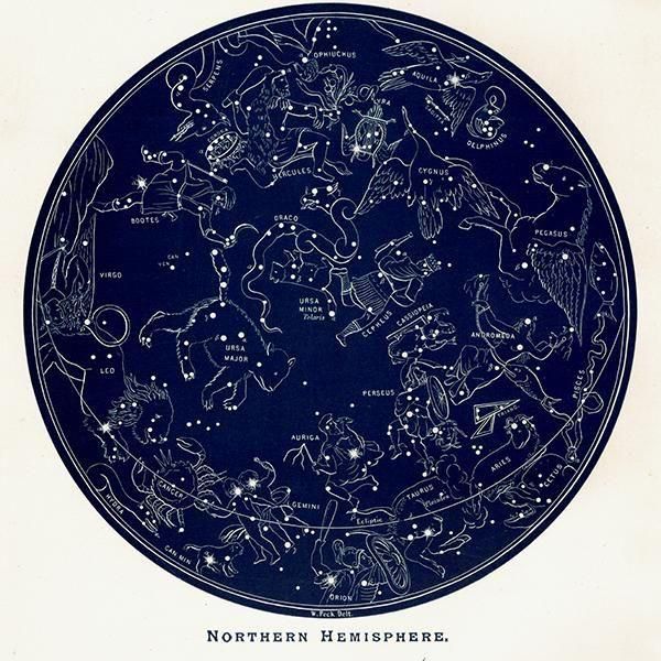 ŷʸء The Old Constellation FiguresʸŤ¤οޡ 1890ǯ ꥹ ƥ ץ | 0123