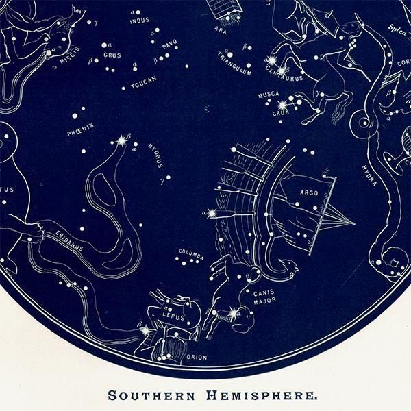 ŷʸء The Old Constellation FiguresʸŤ¤οޡ 1890ǯ ꥹ ƥ ץ | 0123