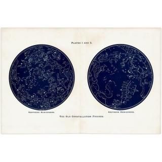 ŷʸء The Old Constellation FiguresʸŤ¤οޡ 1890ǯ ꥹ ƥ ץ | 0123