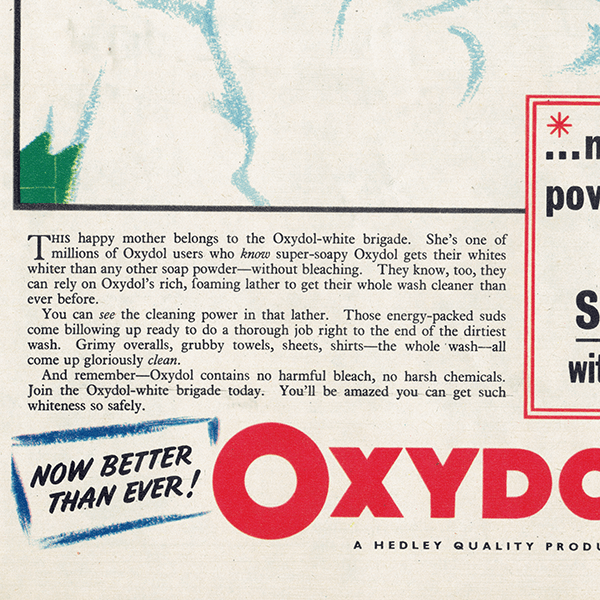 ꥹơ  Oxydol  1952ǯ 0556<img class='new_mark_img2' src='https://img.shop-pro.jp/img/new/icons5.gif' style='border:none;display:inline;margin:0px;padding:0px;width:auto;' />