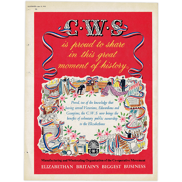 ꥶ٥ ״Τˤ ꥹơ  Co-operative Wholesale Society  1953ǯ 0564<img class='new_mark_img2' src='https://img.shop-pro.jp/img/new/icons5.gif' style='border:none;display:inline;margin:0px;padding:0px;width:auto;' />