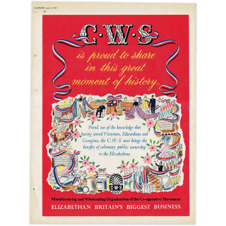 ꥶ٥ ״Τˤ ꥹơ  Co-operative Wholesale Society  1953ǯ 0564<img class='new_mark_img2' src='https://img.shop-pro.jp/img/new/icons5.gif' style='border:none;display:inline;margin:0px;padding:0px;width:auto;' />
