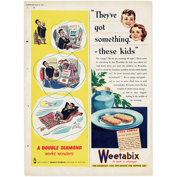 ꥹơ  ֥롦ɡʥӡˡ Weetabixīꥢ 1952ǯ 0551<img class='new_mark_img2' src='https://img.shop-pro.jp/img/new/icons5.gif' style='border:none;display:inline;margin:0px;padding:0px;width:auto;' />