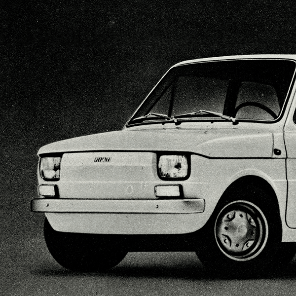 FIAT 126 (եå) 1973ǯ ե󥹤θŤ֤ιʥơ 0308<img class='new_mark_img2' src='https://img.shop-pro.jp/img/new/icons5.gif' style='border:none;display:inline;margin:0px;padding:0px;width:auto;' />