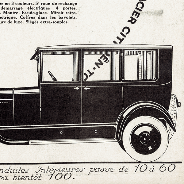 Citroënʥȥ˥饷å 1926ǯ ե󥹤θŤ֤ιʥơ 0309<img class='new_mark_img2' src='https://img.shop-pro.jp/img/new/icons5.gif' style='border:none;display:inline;margin:0px;padding:0px;width:auto;' />