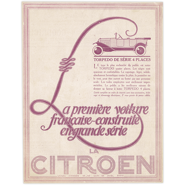 CITROENʥȥ˥饷å 1922ǯ ե󥹤θŤ֤ιʥơ 0310<img class='new_mark_img2' src='https://img.shop-pro.jp/img/new/icons5.gif' style='border:none;display:inline;margin:0px;padding:0px;width:auto;' />