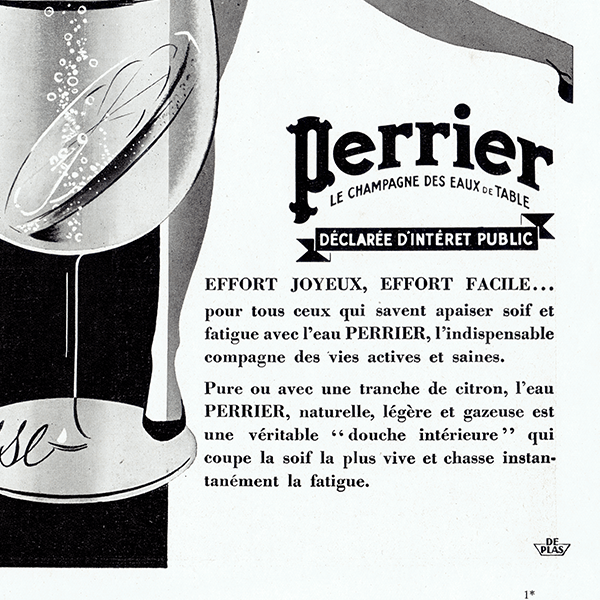 Perrierʥڥꥨú 1939ǯ ե󥹤θŤʥơ 0603<img class='new_mark_img2' src='https://img.shop-pro.jp/img/new/icons5.gif' style='border:none;display:inline;margin:0px;padding:0px;width:auto;' />