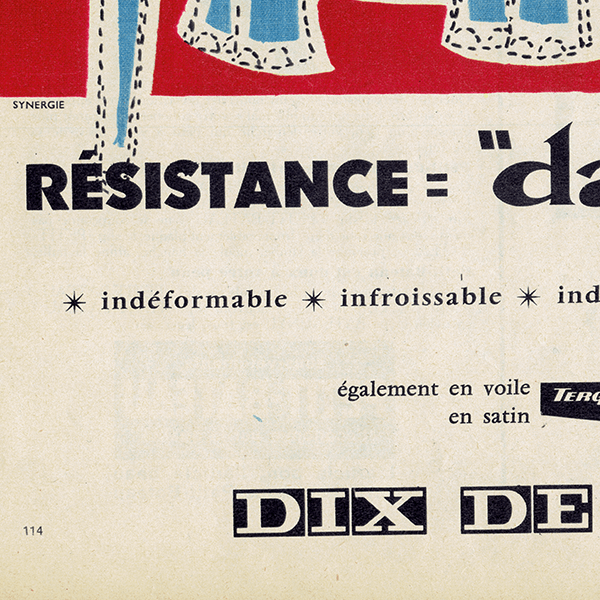 DIX DE LYON ƥ᡼ 1953ǯ ե󥹤θŤʥơ 0604<img class='new_mark_img2' src='https://img.shop-pro.jp/img/new/icons5.gif' style='border:none;display:inline;margin:0px;padding:0px;width:auto;' />