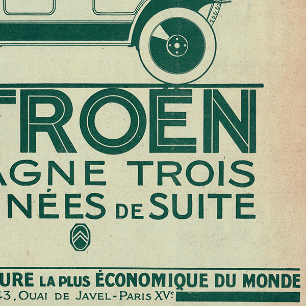 CITROENʥȥ˥饷å 1922ǯ ե󥹤θŤ֤ιʥơ 0315<img class='new_mark_img2' src='https://img.shop-pro.jp/img/new/icons5.gif' style='border:none;display:inline;margin:0px;padding:0px;width:auto;' />