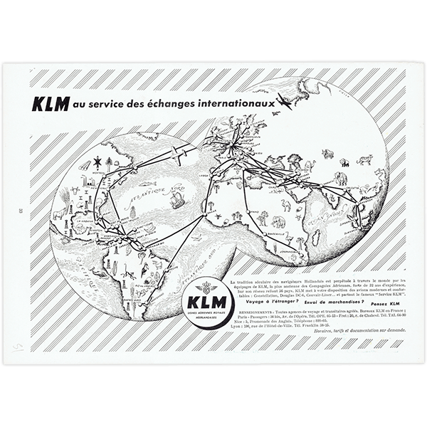 MORSŲʡ/ KLMʥҶ1951ǯ ե󥹤θŤʥơ 0606<img class='new_mark_img2' src='https://img.shop-pro.jp/img/new/icons5.gif' style='border:none;display:inline;margin:0px;padding:0px;width:auto;' />