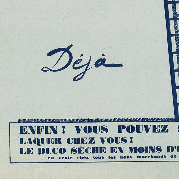 DUCOʥåʥ1928ǯ ե󥹤θŤʥơ 0607<img class='new_mark_img2' src='https://img.shop-pro.jp/img/new/icons5.gif' style='border:none;display:inline;margin:0px;padding:0px;width:auto;' />