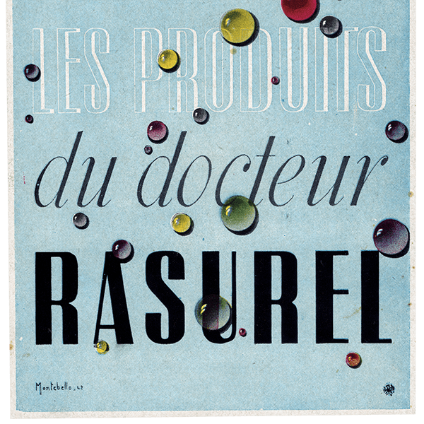 DOCTEUR RASUREL 1942ǯ ե󥹤θŤʥơ 0610<img class='new_mark_img2' src='https://img.shop-pro.jp/img/new/icons5.gif' style='border:none;display:inline;margin:0px;padding:0px;width:auto;' />