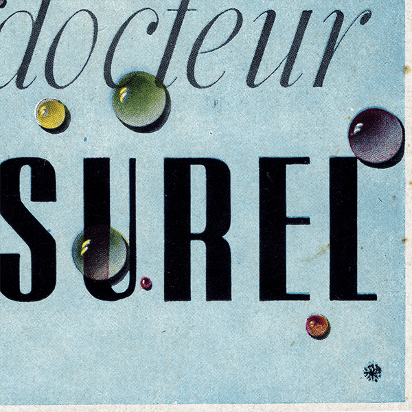 DOCTEUR RASUREL 1942ǯ ե󥹤θŤʥơ 0610<img class='new_mark_img2' src='https://img.shop-pro.jp/img/new/icons5.gif' style='border:none;display:inline;margin:0px;padding:0px;width:auto;' />