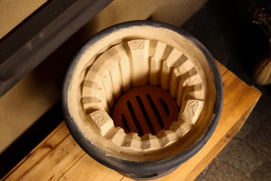 三河産黒七輪 杉松製陶 杉松和徳氏製作 直径30cm | 黒七輪 杉松製陶