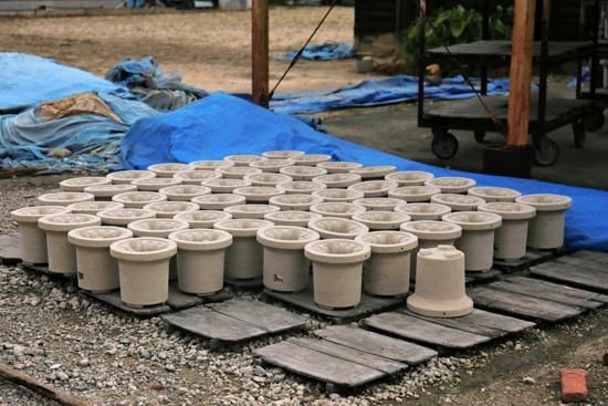 一人焼肉を楽しむ七輪 【愛知県碧南産】三河焼・亀島さんご夫婦