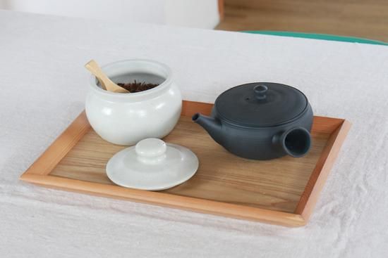 茶甕（ちゃがめ）セット 茶葉入れにちょうど良い2合（360