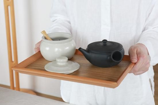 茶甕（ちゃがめ）セット 茶葉入れにちょうど良い2合（360