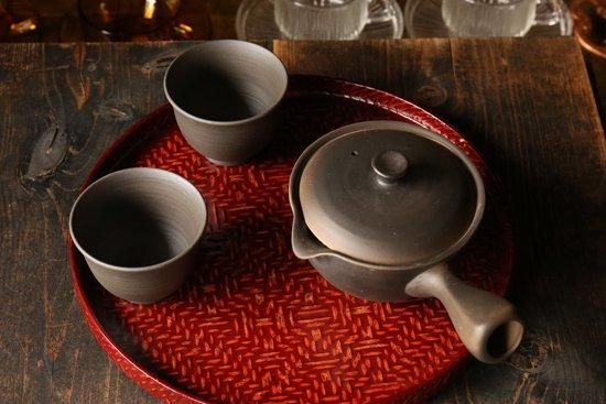 茶殻が捨てやすく、乾きの良い急須」 愛知県常滑産・里山窯さんの