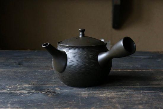 清代　梅枝急須（箱付き） 最後の一滴まで注ぎやすい丸急須」 愛知県常滑産・梅原タツオさんの