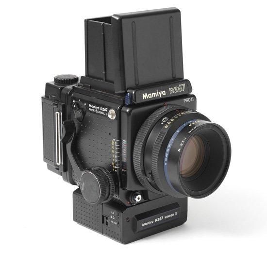 中古品 MAMIYA RZ Pro-II 110mm、ワインダー、AEプリズム 中古品 MAMIYA RZ Pro-II 110mm、ワインダー、AEプリズム