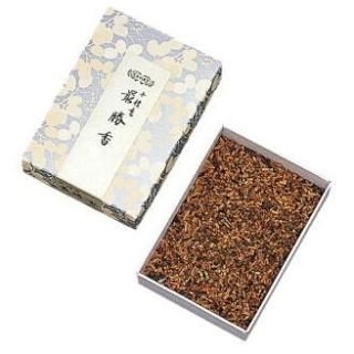 燃香 新五山香 未開封品 5袋 煙の少ないお焼香 お焼香/焚物『生薬系香料【新五山香(しんござんこう)/500g詰】紙箱入