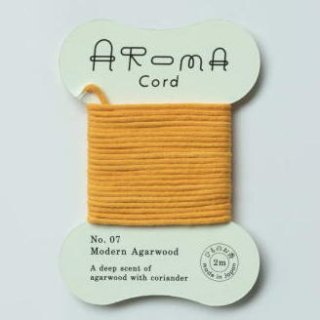 薫寿堂の紐のお香　AROMA Cord 07.Modern Agarwood