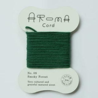 薫寿堂の紐のお香　AROMA Cord 09.Smoky Forest