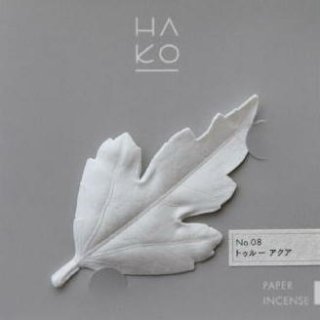 薫寿堂の紙のお香　HA KO No.8 トゥルーアクア