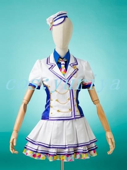 ラブライブ スクスタ 1周年記念 Cバージョン コスプレ衣装 ラブライブ スクスタ 1周年記念 Cバージョン コスプレ衣装
