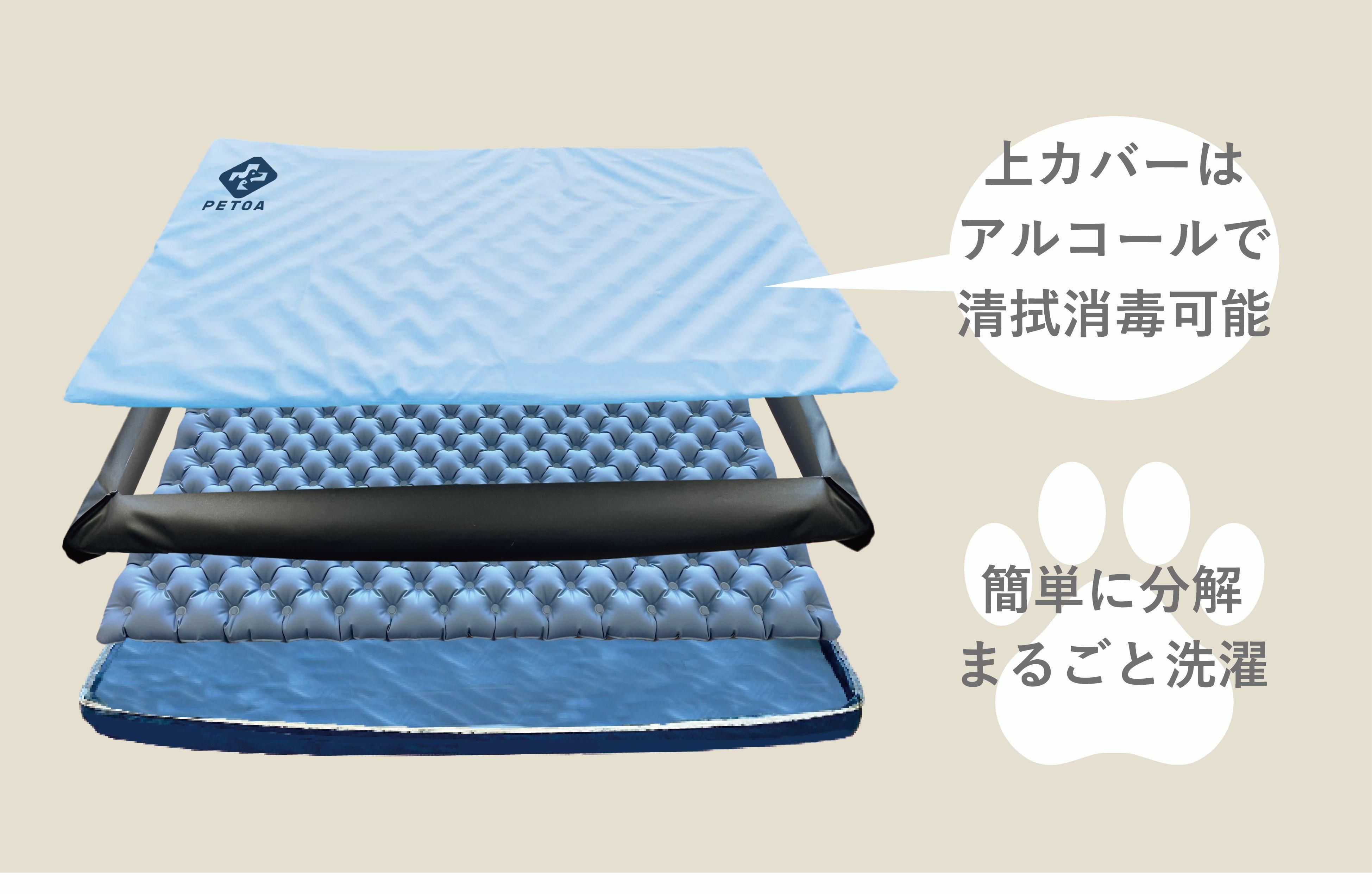 PETOA エアマット　ペット用マット LLサイズ 楽天市場】【シリーズ累計5万着突破】犬用床ずれ防止エアマット