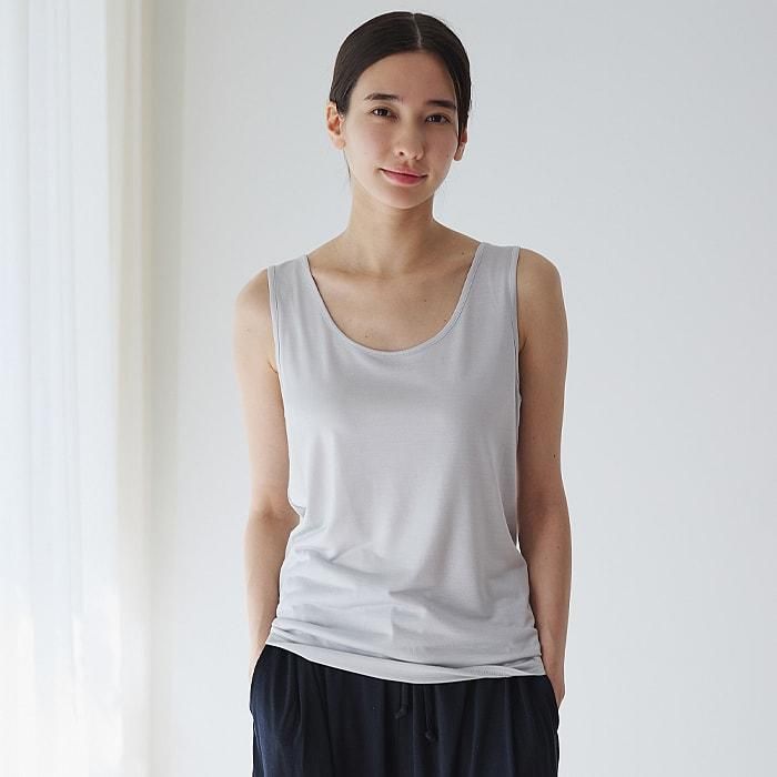 Intimissimi インナーシャツ 肌着 レース＆シルク キャミソール