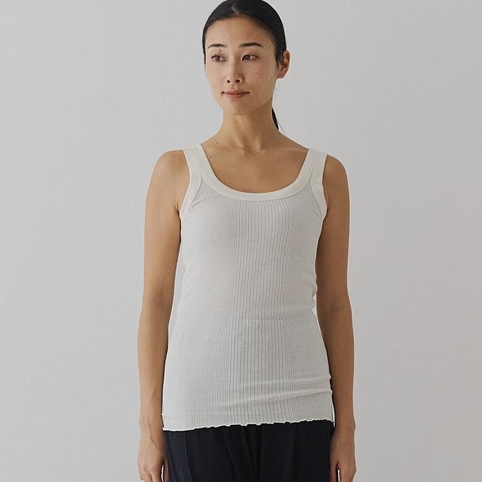 究極の優しい着心地 シルクリブ100%インナー【DRESS HERSELF 究極の優しい着心地 シルクリブ100%インナー【DRESS HERSELF