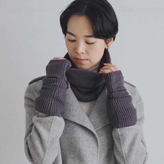 しょうゆ　アソースメレ カシミア　アームウォーマー しょうゆ アソースメレ カシミア アームウォーマー ASAUCE MELER