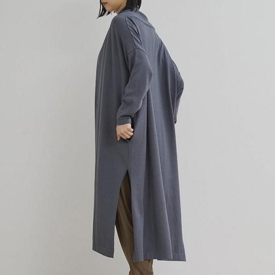 DRESS HERSELF ロングカーディガン/シルクコットン DRESS HERSELF ロングカーディガン/シルクコットン