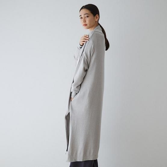 DRESS HERSELF ロングカーディガン/シルクコットン DRESS HERSELF ロングカーディガン/シルクコットン