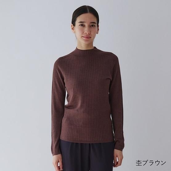 maison de R シルク カシミア ハイゲージ ニット セーター DRESS HERSELF オンライン ハイゲージセーター/シルク