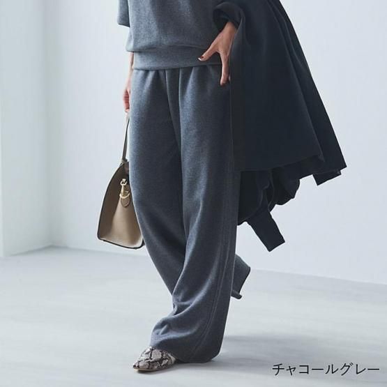 DRESS HERSELF ドレスハーセルフオンライン フレア ワイドパンツ