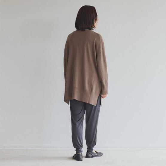 【大特価】24SS foll unfollow シルク カーディガン シルク クルーネックカーディガン | maison TOMORROWLAND/メゾン