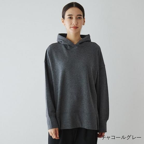 高級感 DRESS パーカー/ウォームシルク オンライン HERSELF トップス