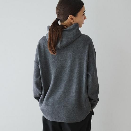 爆買いしたくなる DRESS HERSELF オンライン パーカー/ウォームシルク トップス